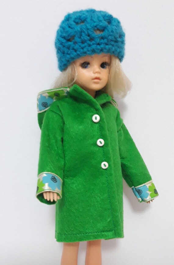 Coat made for Sindy & other similar size dolls