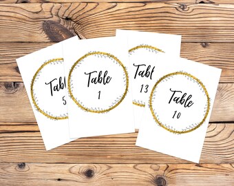 Rustic Table Numbers, Wedding Table Numbers, Printable Table Numbers, Digital Download, Instant Download, Wedding Stationary