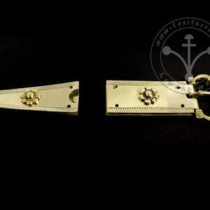 St-14 Buckle and strapend set for 13th cent. - original Lorifactor