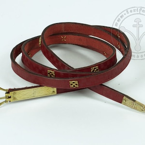 000BS04 Medieval belt with mounts - original Lorifactor