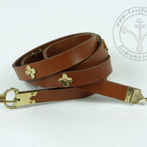 000BS22 Medieval belt with mounts - original Lorifactor