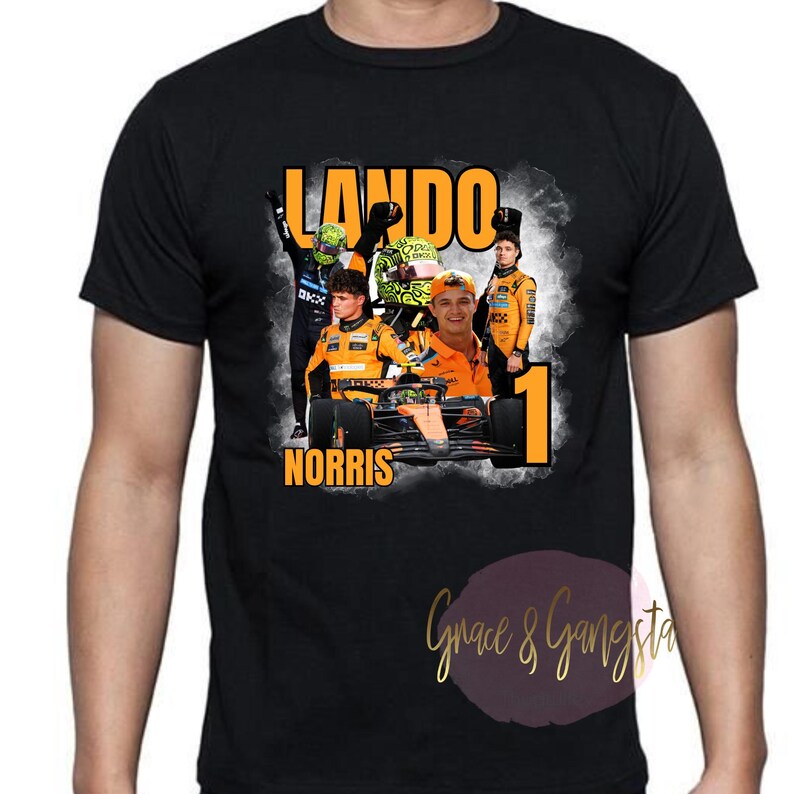 Norris 22 Racing Letters Lando Norris F1 Racing (digital Download) World Champion #1 Mclaren - Etsy