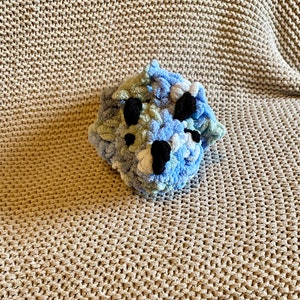 Crocheted Triceratops Stuffie