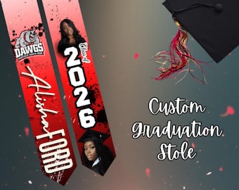 Custom Graduation Stole