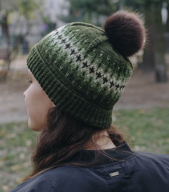 Hat KNITTING PATTERN Fair Isle Stranded Colorwork Hat, Easy Knit Pattern, Seamless Knit, Easy Fair Isle Knit, PDF Instant Download - Etsy Hat KNITTING PATTERN Fair Isle Stranded Colorwork Hat, Easy Knit Pattern, Seamless Knit, Easy Fair Isle Knit, PDF Instant Download - Etsy