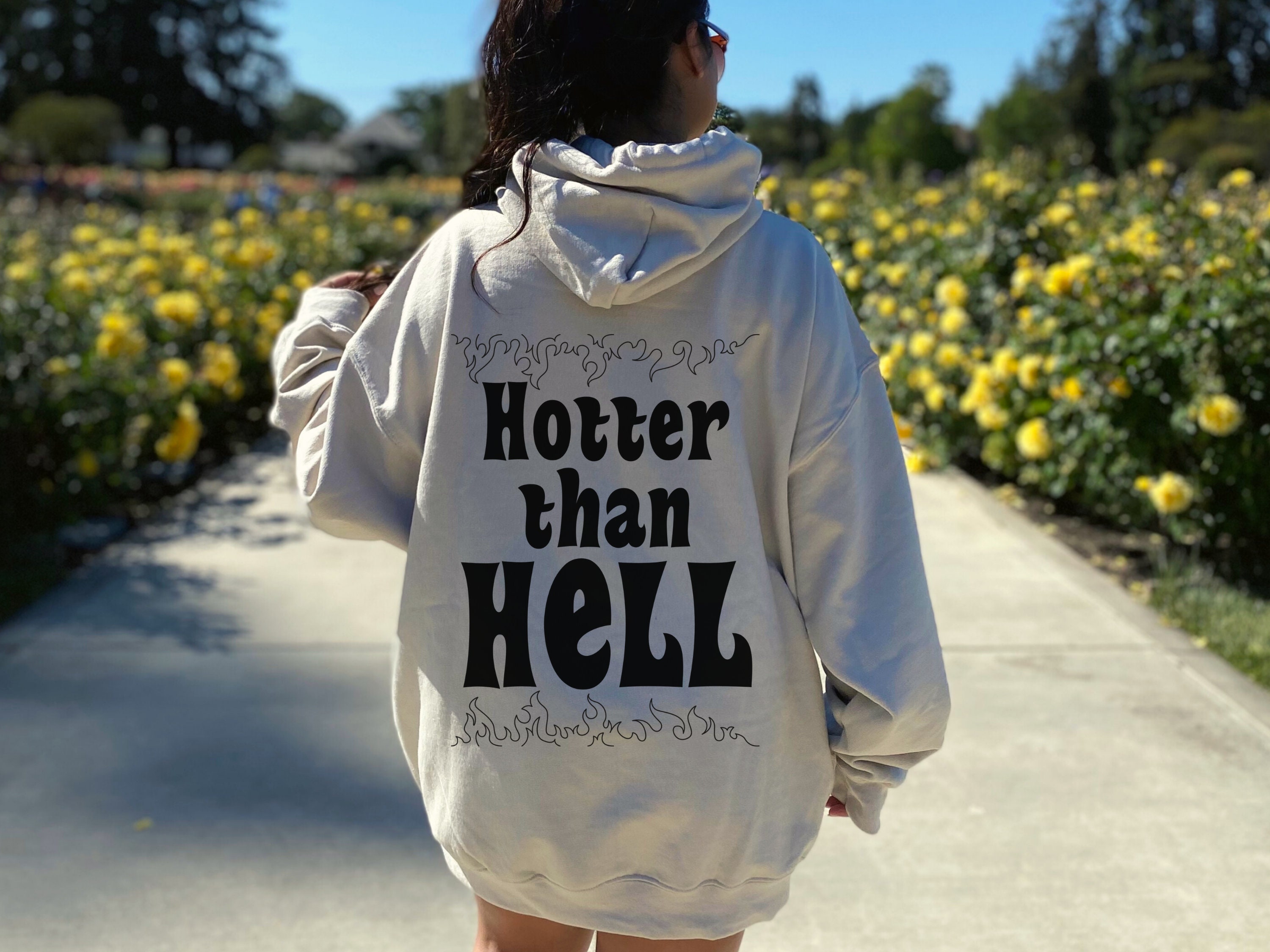Hotter Than Hell Aesthetic Hoodie 