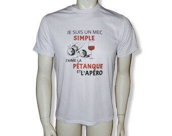 T-shirt "pétanque "