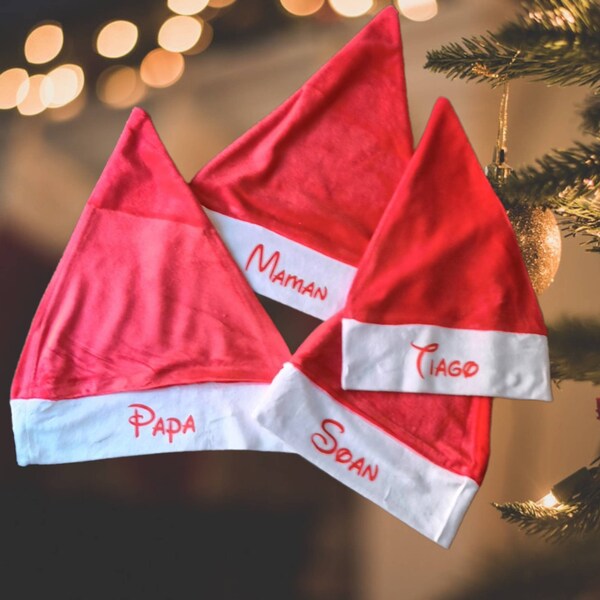 Bonnet de Noël personnaliser