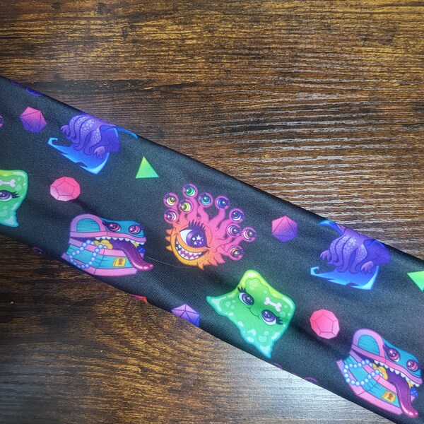 D n D monsters Twisted Turban Headbands