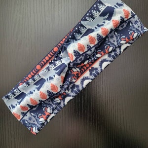 Wolf sweater twisted headband