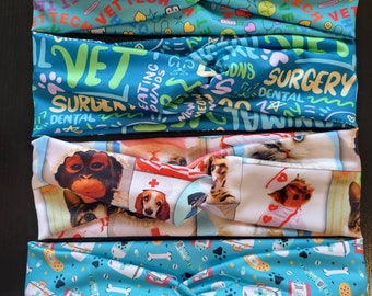Pet medicine twisted headbands