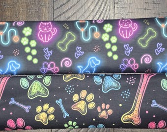 Glowing pets jersey knit twisted headband