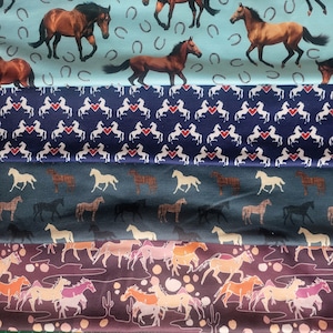 Horse jersey knit twisted headbands