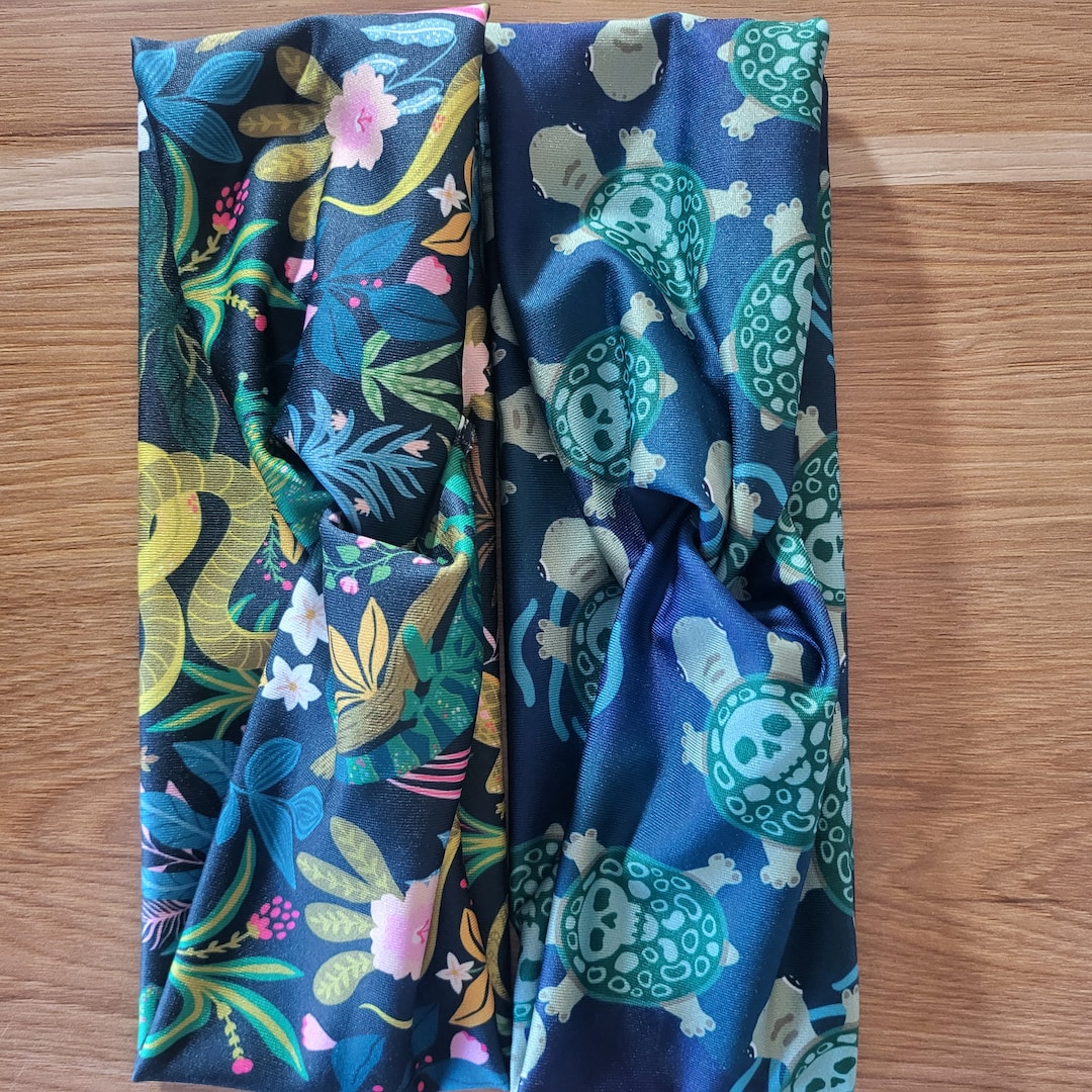 Snakes, Lizards, Amd Turtle Twisted Headband - Etsy