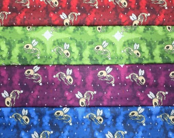 Bunny skeleton twisted turban headbands