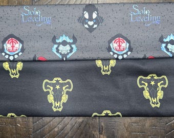 Anime jersey knit twisted headband