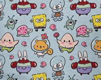 Sponge cartoon twisted headbands