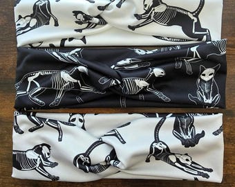X ray cat turban twisted headband