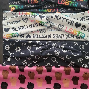 Equality twisted headbands
