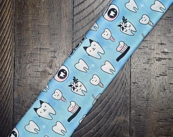 Dental jersey knit headband