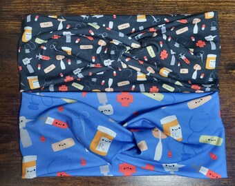 Kawaii medical Turban Twist Headband