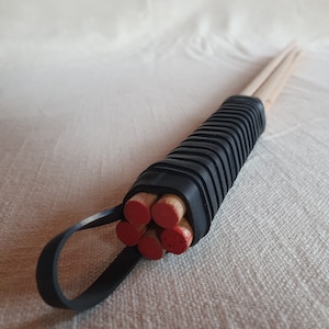 multi-strand cane - cane - heavy wooden correction cane -