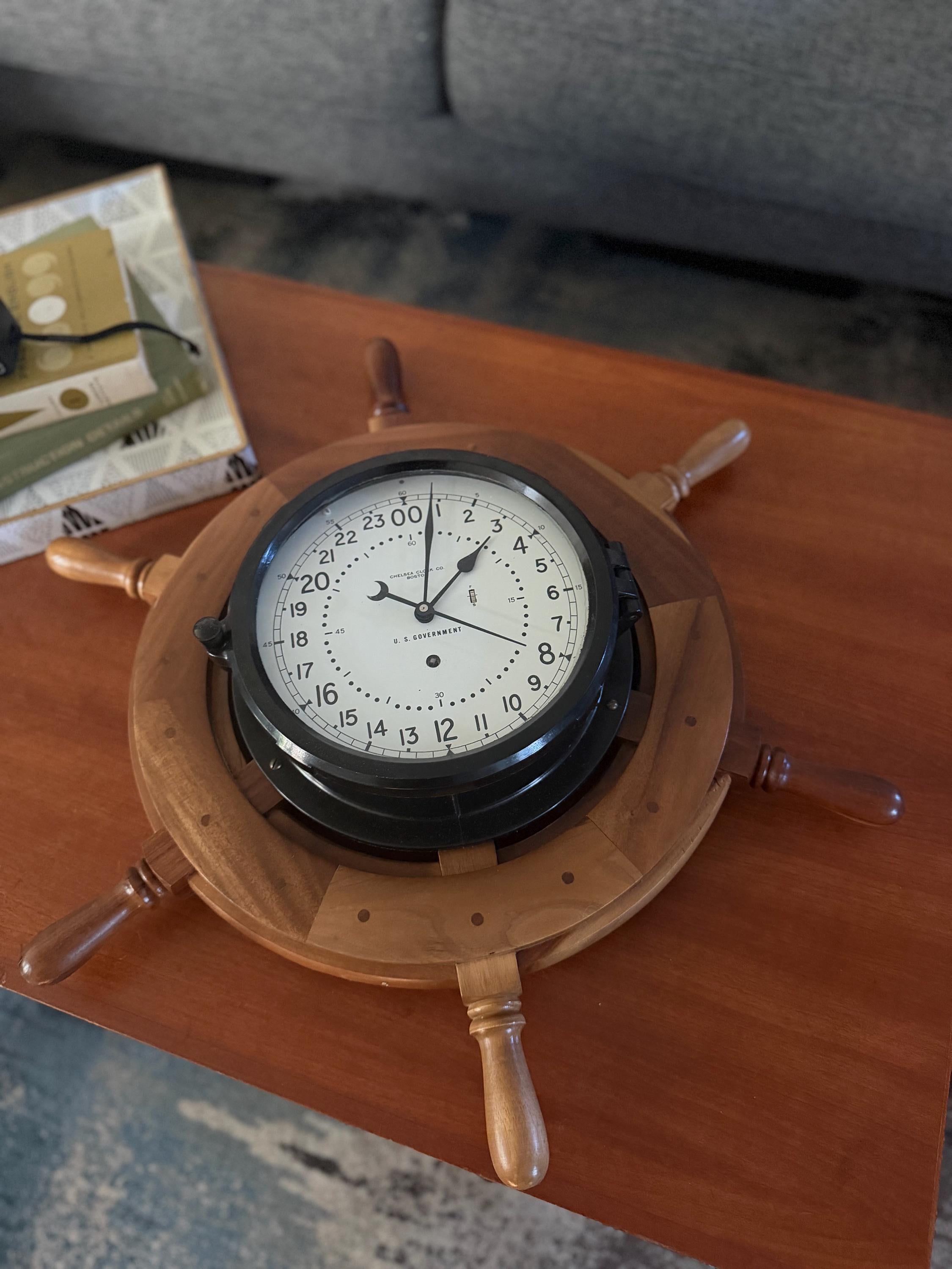 Vintage Chelsea Clock - Etsy