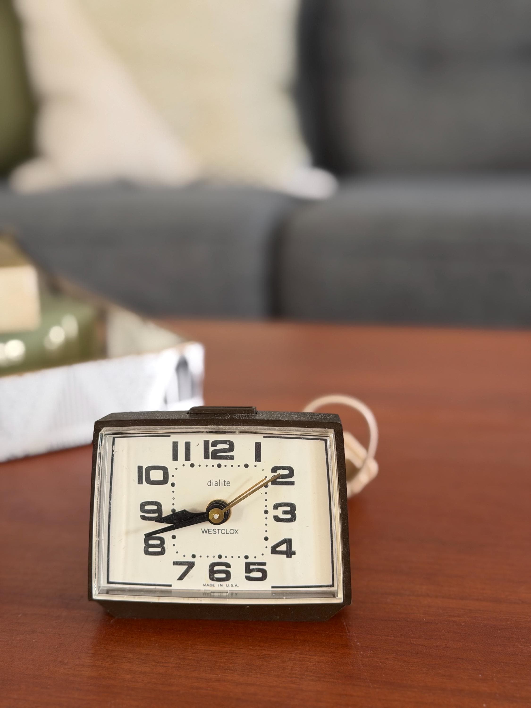 Westclox Vintage Alarm Clock - Etsy