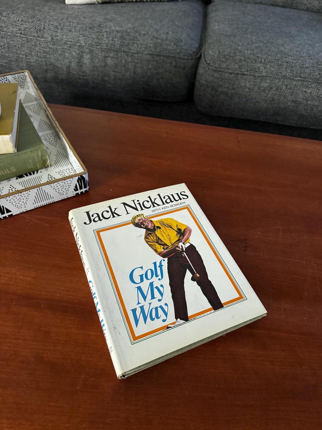 Vintage Jack Nicklaus Golf My Way Hardback Book Etsy