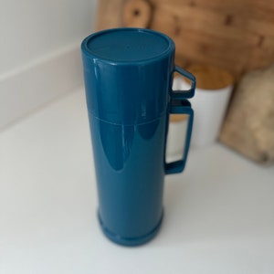 Vintage Tall Blue Aladdin Insulated Thermos