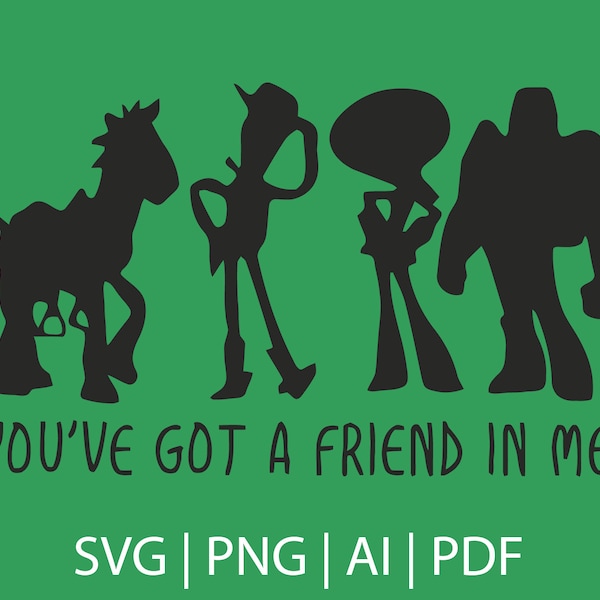 Story Toys  | svg | png | AI | cricut | silhouette | crafting