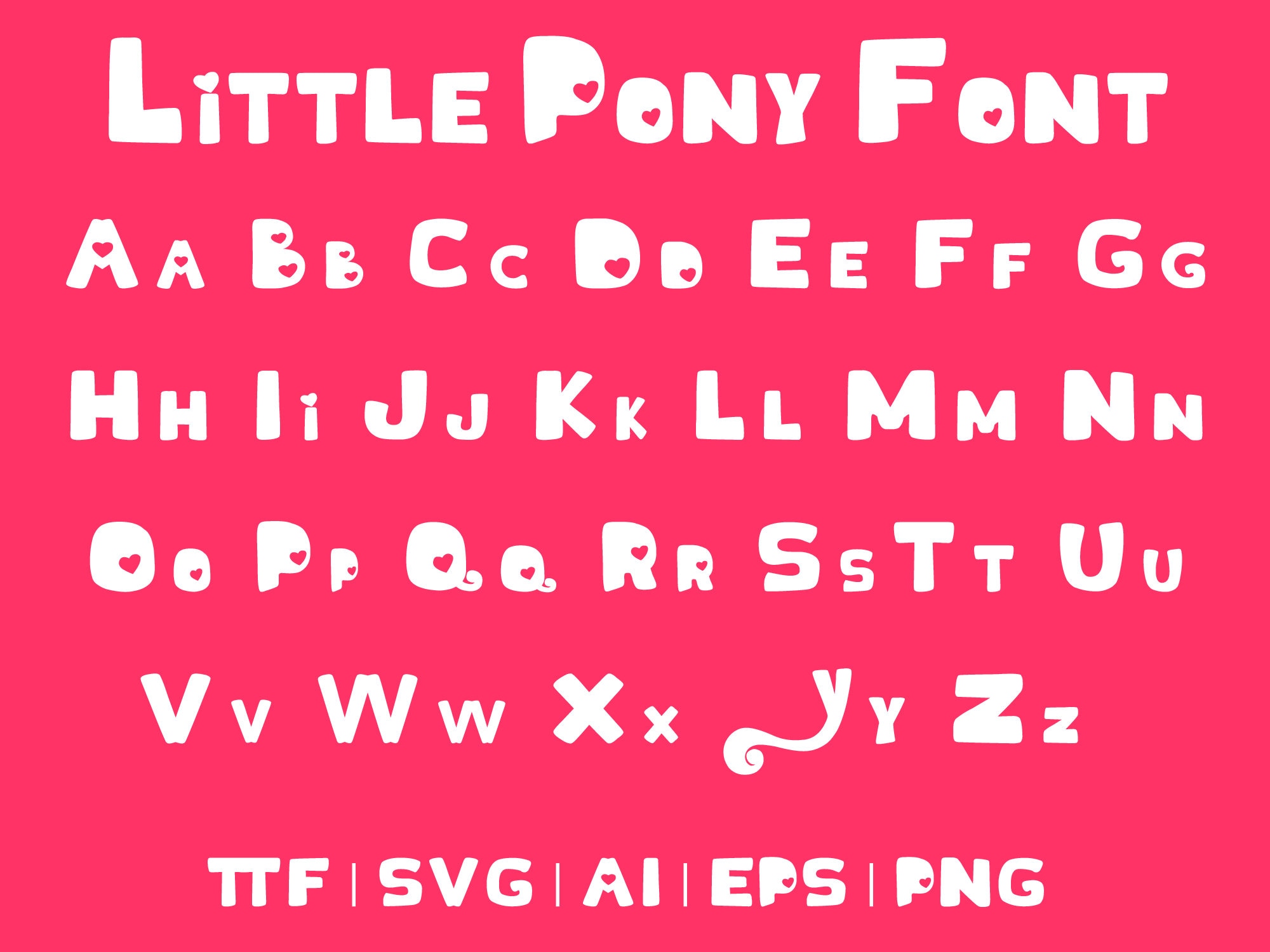 My Little Pony – Fonte – Arte Digital Shop