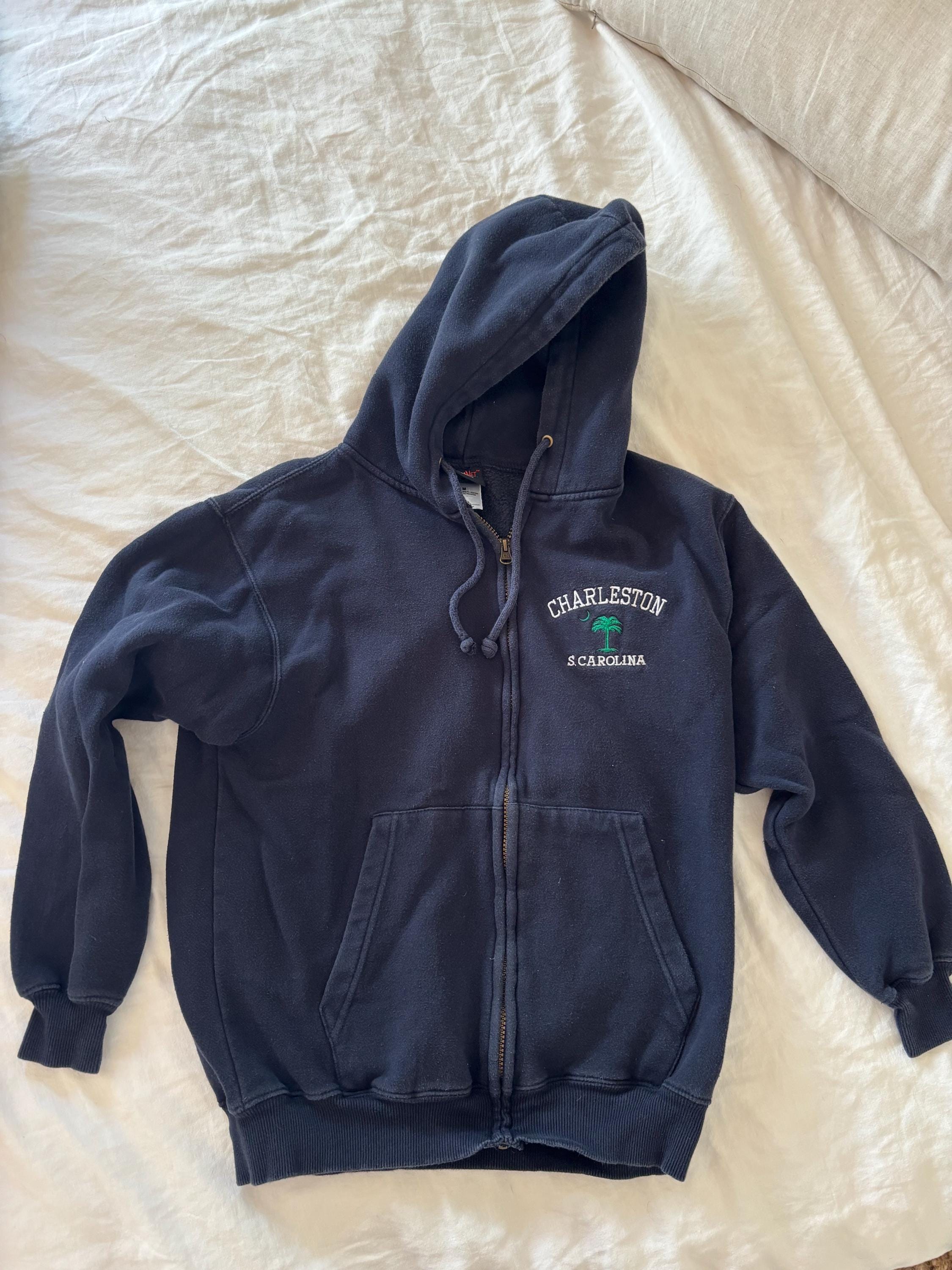 トップス Vintage Zip Sweat Hoodie 2 NAVY Vintage Navy Zip up Hoodie - Etsy