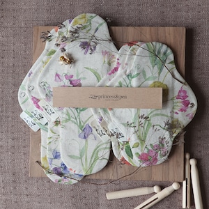 3+3 PACK cloth pads_organic cotton