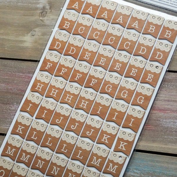 Chipboard Letters Etsy