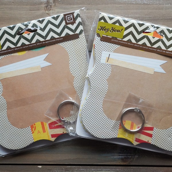 Chipboard Scrapbook Etsy