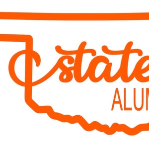 Oklahoma State University Alumni Decal