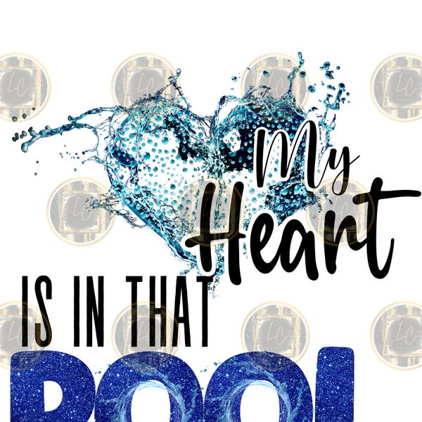 My heart is in that pool, swim team mom, swim mom png, swim mom shirt