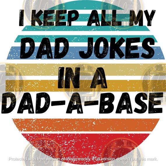 Dad Jokes Png Funny Dad Shirt Png Fathers Day Shirt Png | Etsy