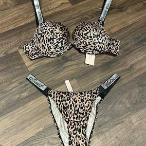 Victoria's Secret Animal Print Bra Sets Sets for Women for sale