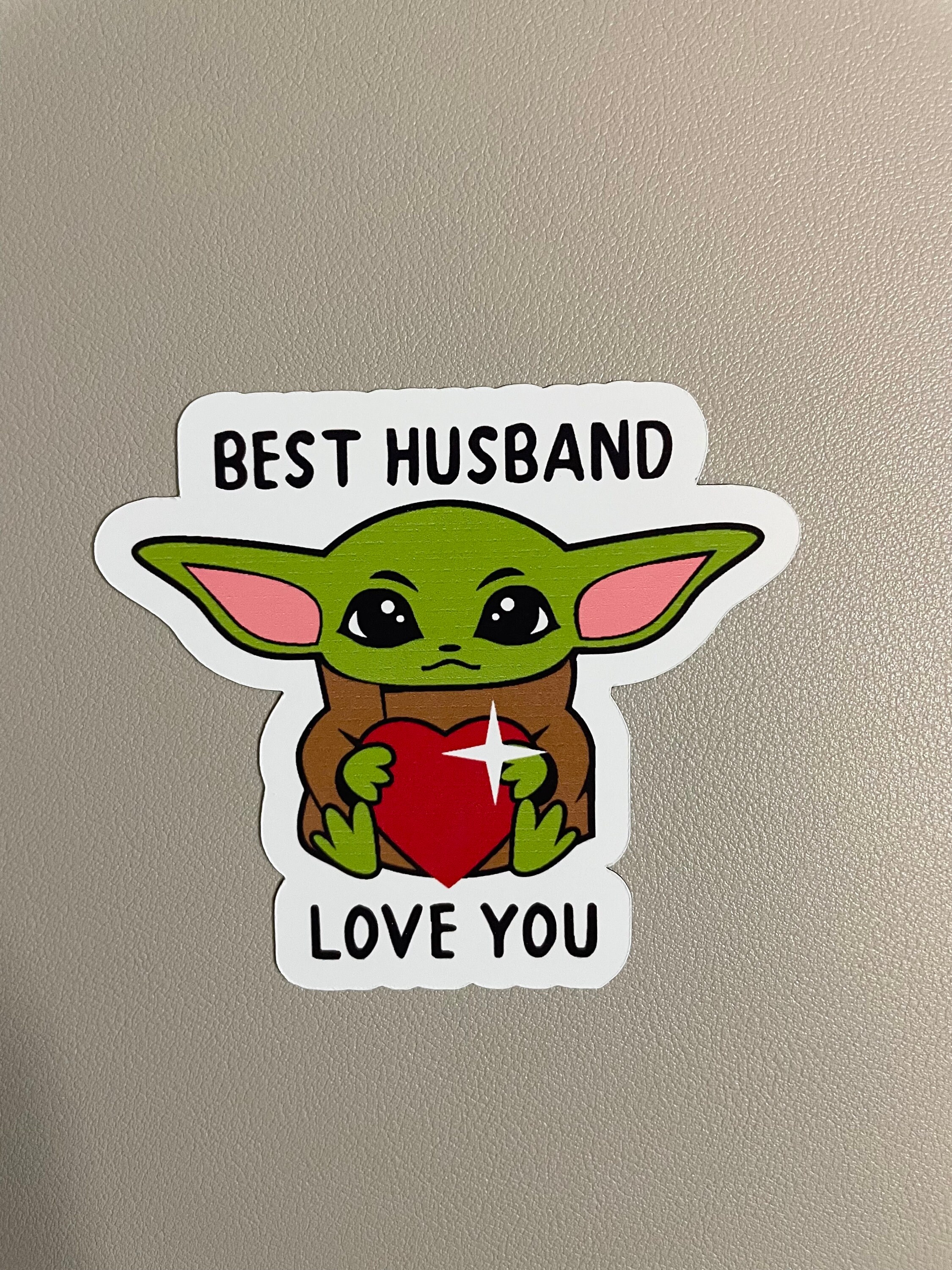 Baby Yoda Grogu Yoda Star Wars Fridge Etsy