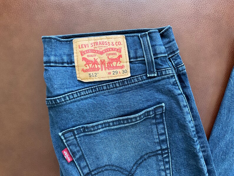 Levis 512 29/30 | Etsy