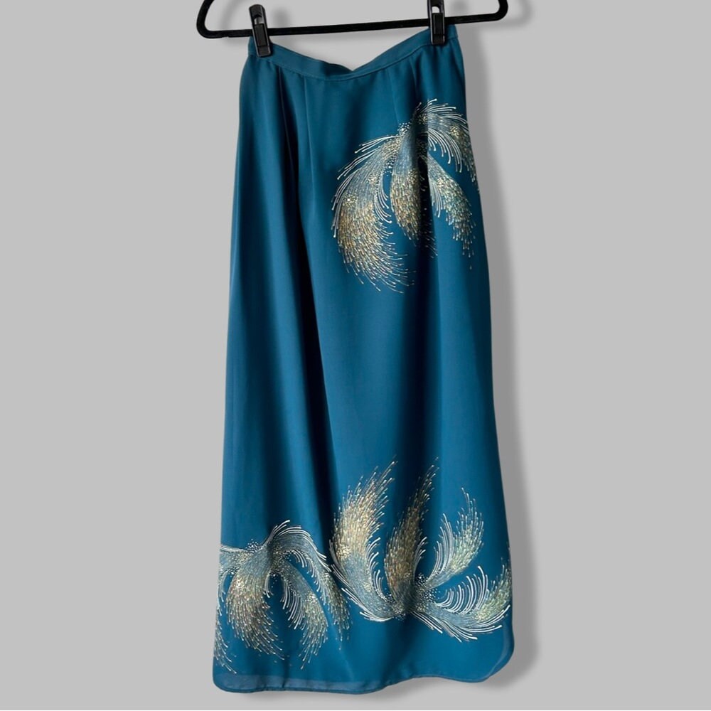 Peacock Maxi Dress Etsy Canada
