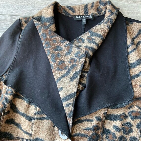 CONRAD C COLLECTION Tiger Print Wool Blend Jacket… - image 7