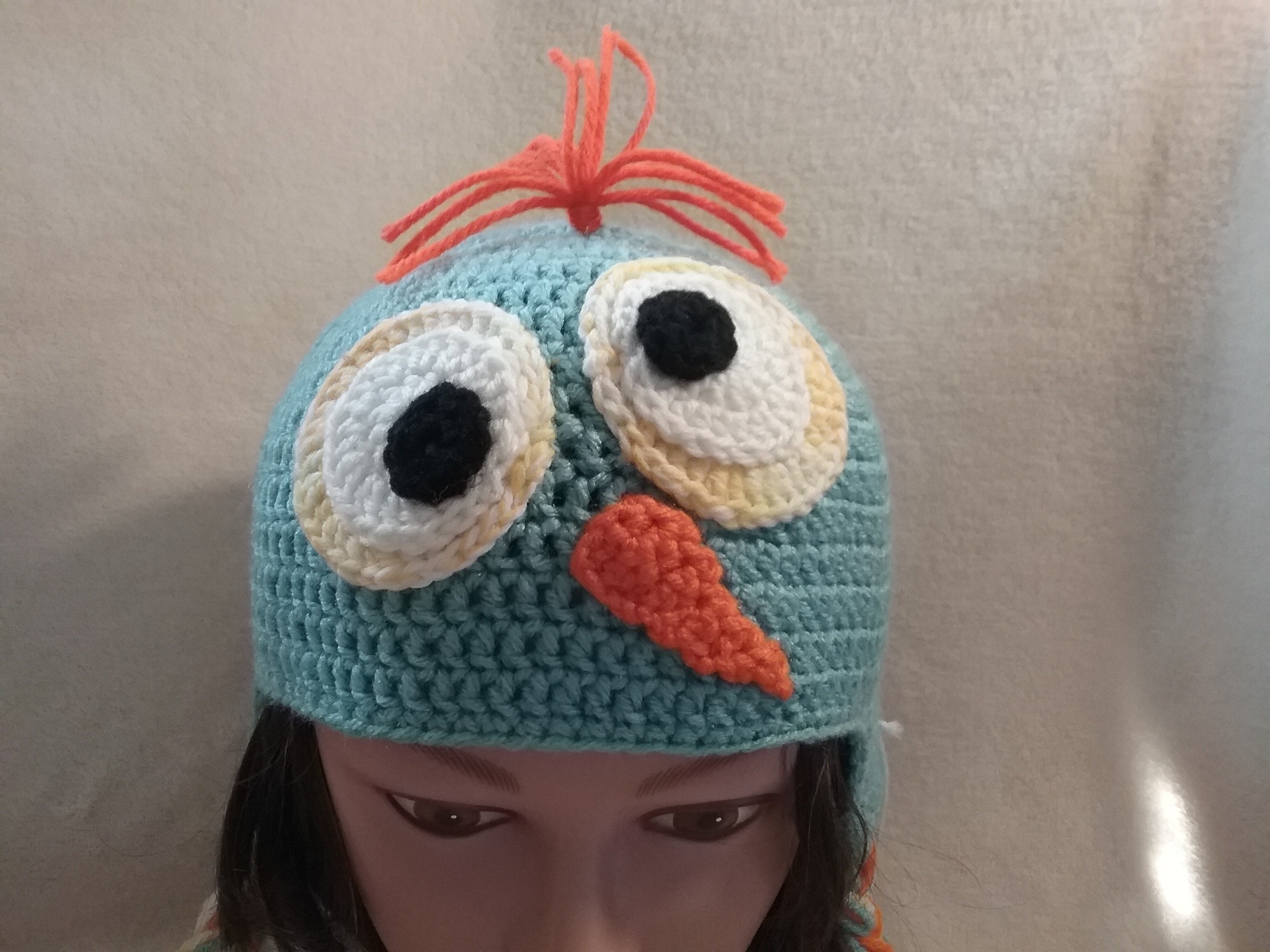 Crochet Bird Hat | Etsy