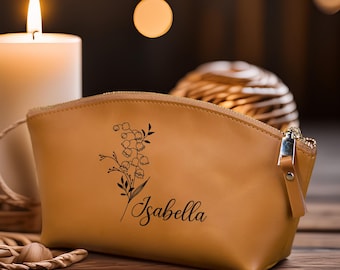 Personalized Makeup Bag, Mothers Day Gift, Custom Makeup Bag, Birthday Gift for Her, Girlfriend Gift, Gift for Her, Custom Cosmetic Bag