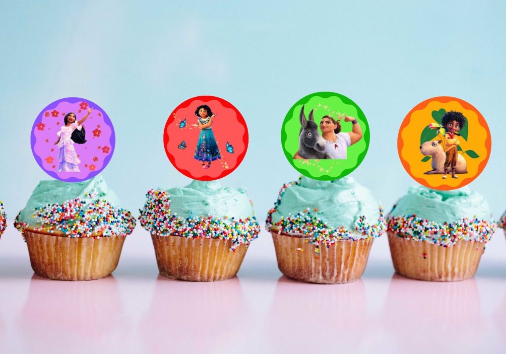 Printable Encanto-themed Cupcake Toppers | Encanto Party | Digital File - Etsy printable-encanto-themed-cupcake-toppers-encanto-party-digital-file-etsy