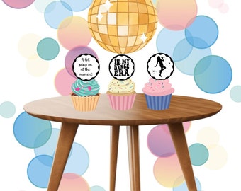 Topper per cupcake Taylor Swift