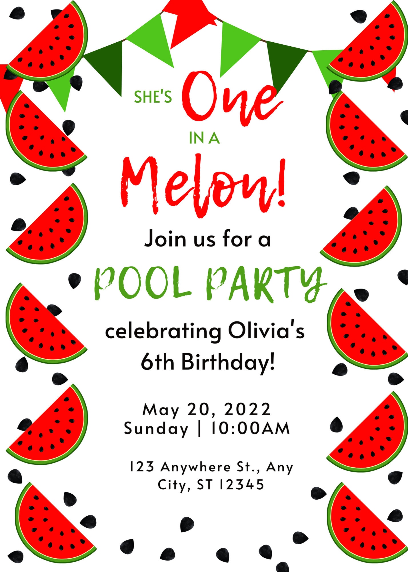 printable-watermelon-party-invitation-watermelon-party-summer-party-one-in-a-melon-digital-etsy