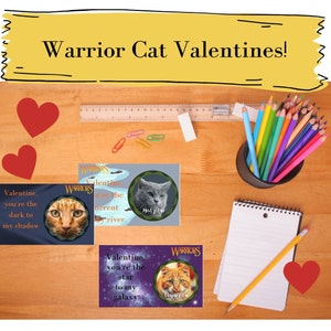 Chat guerrier Saint Valentin